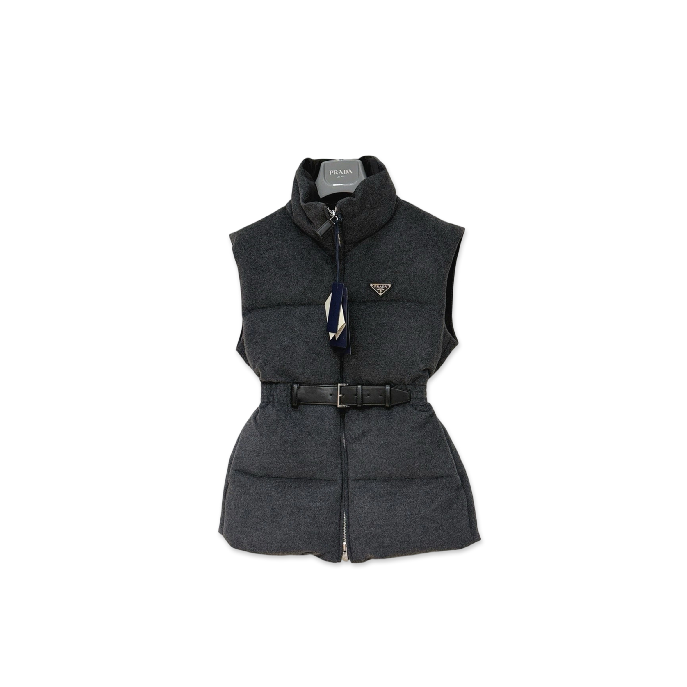 PRADA LODEN DOWN VEST